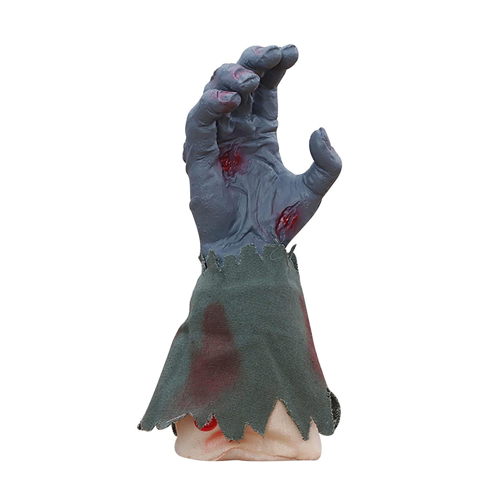 Scary Halloween Zombie Hand Light - Horror Resin Ornament & Skeleton Hand Decor for Haunted House, Home Party, and Halloween Displays | Spooky Home Decoration, Party Props, and Themed Events