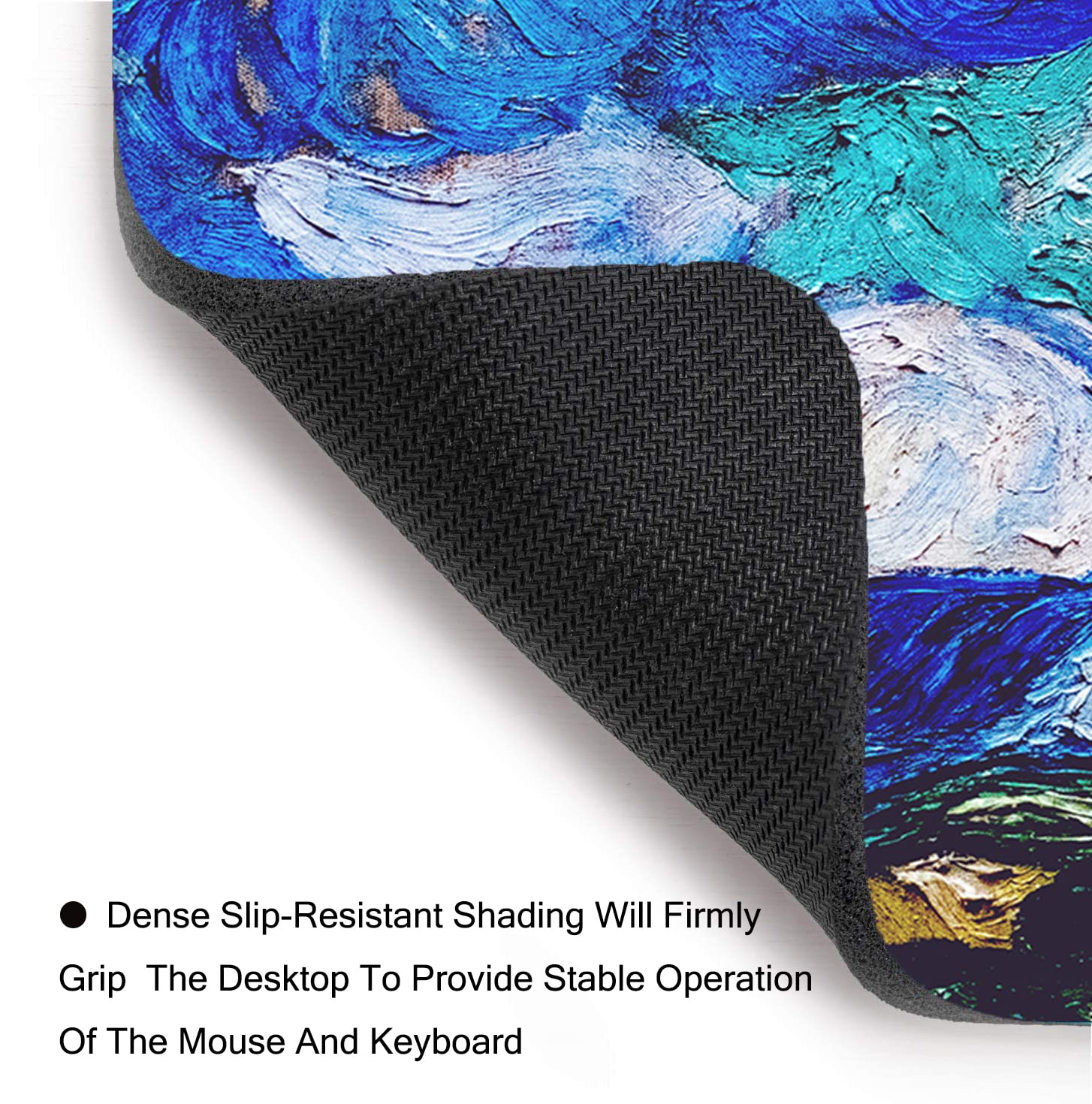 XXL Gaming Mouse Pad - Non-Slip Rubber Base for Office & Home Gaming