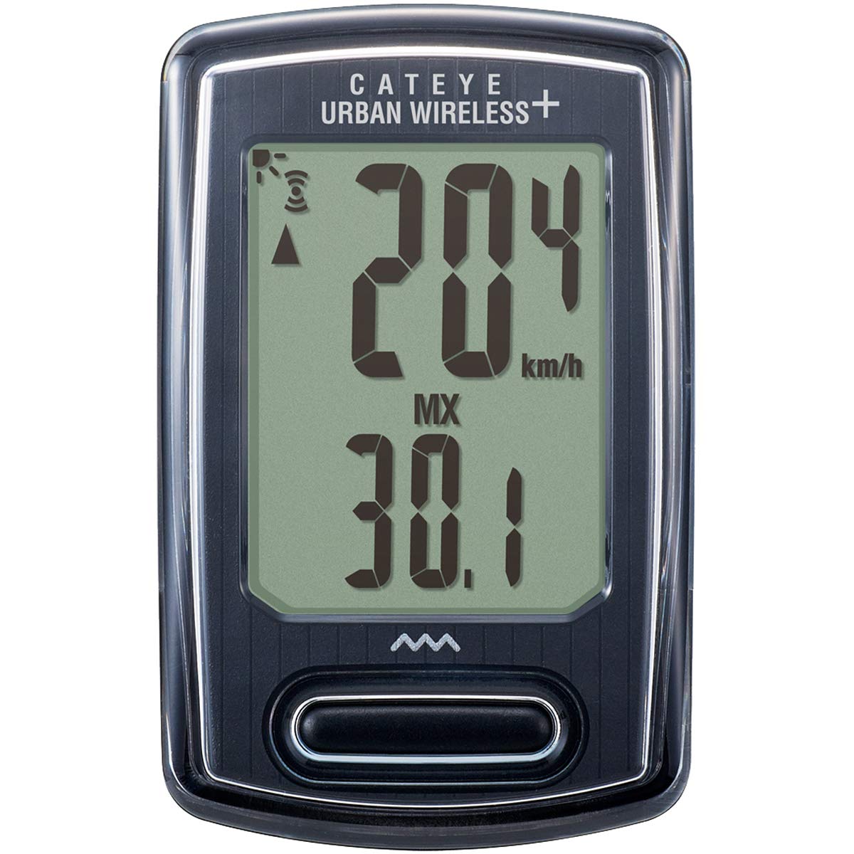CAT EYE Urban Wireless Plus Bike Computer - GPS Cycling Speed & Distance Tracker with Bluetooth Connectivity for Road & Mountain Bikes - Perfect for Commuting, Fitness Training & Outdoor Adventures