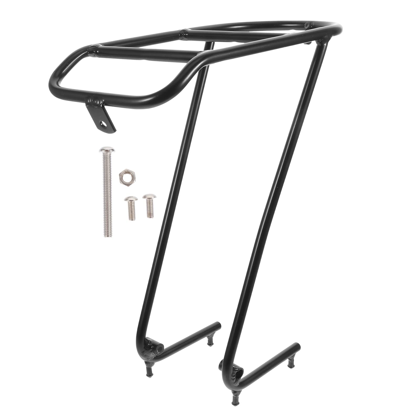 Universal Alloy Bicycle Front Rack - Durable Bike Front Bag Holder & Storage Accessory for Cycling Commuting, Touring & Outdoor Adventures