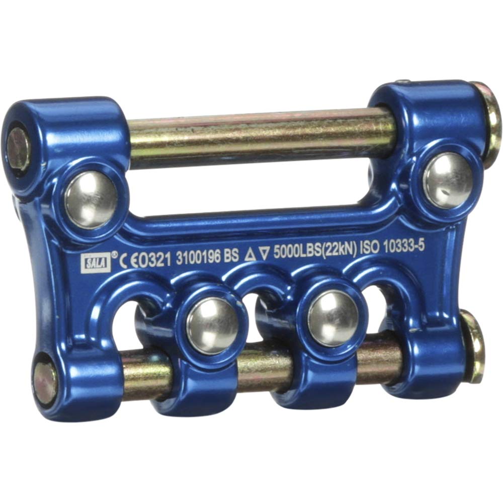3M DBI-SALA Nano-Lok Dual-Pin Style SRL Connector 3100483 - Fall Protection Safety Equipment for Single or Twin Leg Use | Ideal for Construction, Roofing & Industrial Work