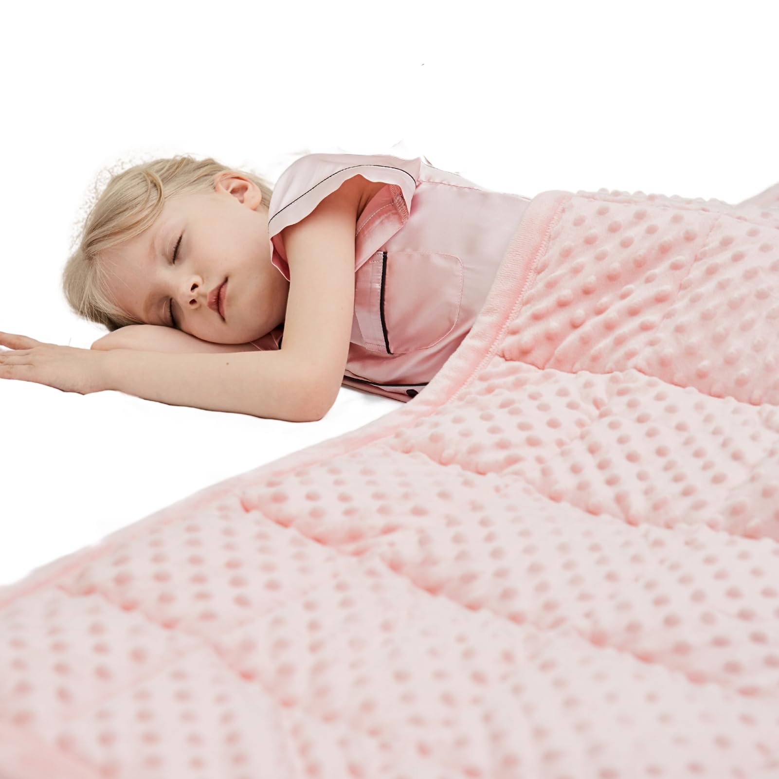5lb Reversible Weighted Blanket for Kids 36