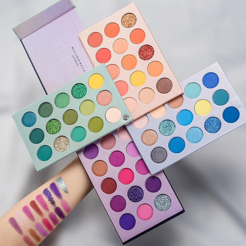 HUDA GIRL Beauty 60 Color Eyeshadow Palette - Matte, Shimmer & Glitter Makeup Kit for Women | Professional Long-Lasting Pigmented Shadows for Day & Night Looks, Party & Special Occasion Makeup