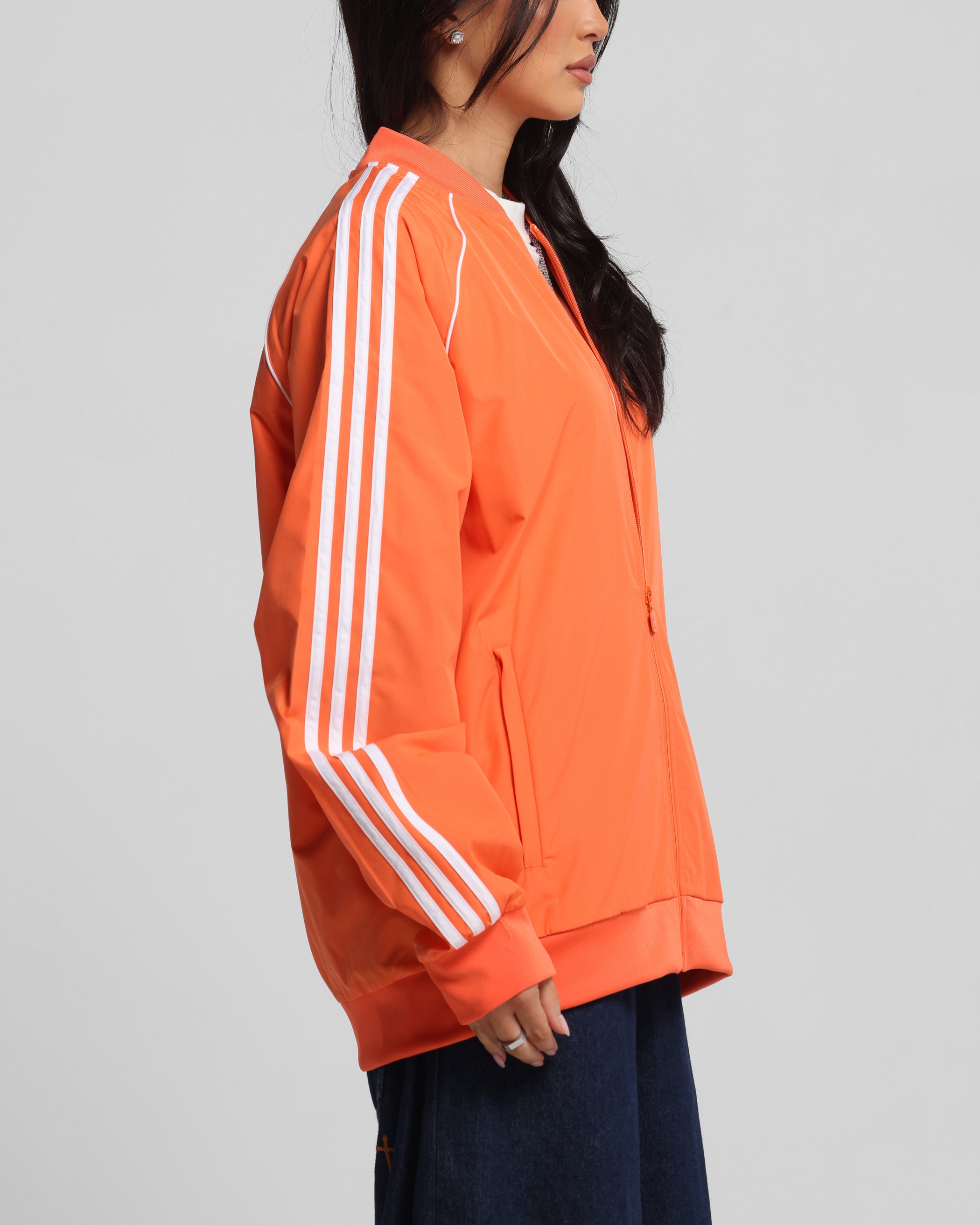 Adidas Archive Track Jacket - Orange Men's Running Jacket for Outdoor Sports & Casual Wear