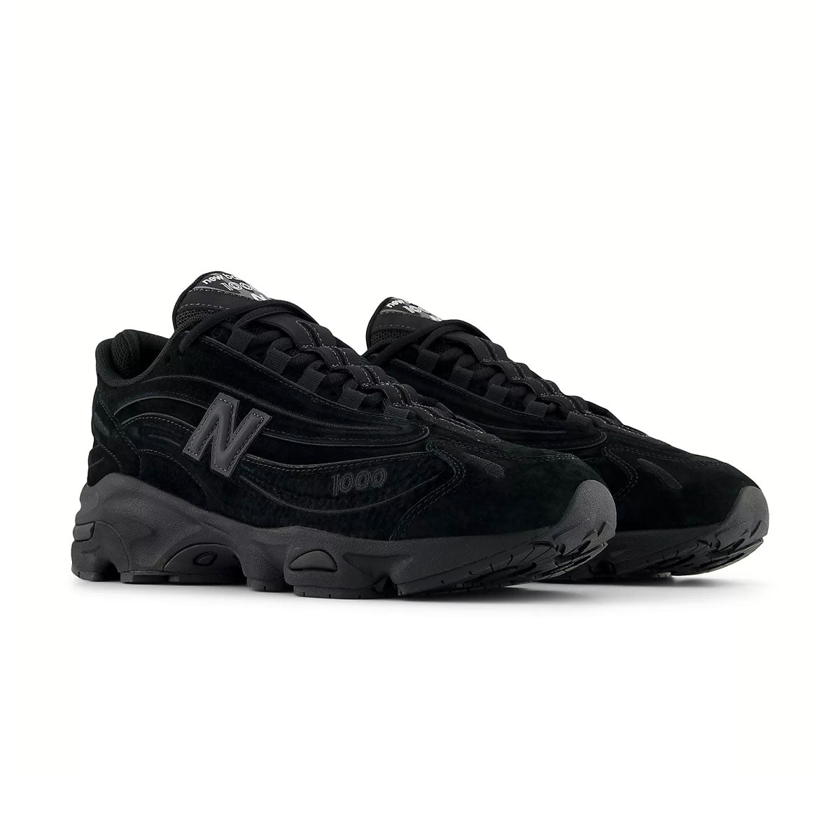 New Balance 1000 Black Running Shoes for Men - M1000La - Lightweight Athletic Sneakers for Jogging, Gym & Everyday Wear