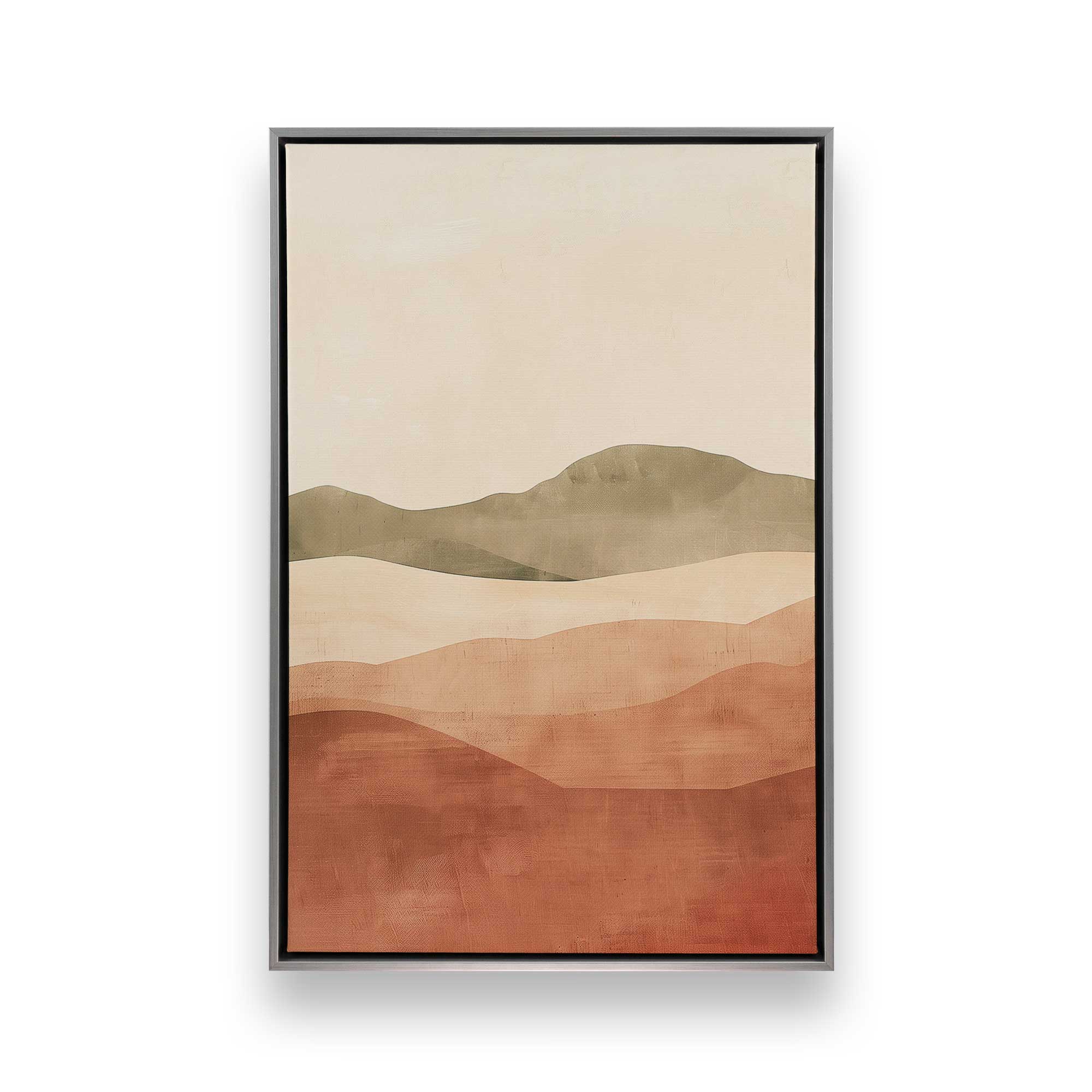 Garnet Whisper - Set of 3 Framed Canvas Wall Art Prints | Modern Home Decor for Living Room, Bedroom & Office | Ready to Hang