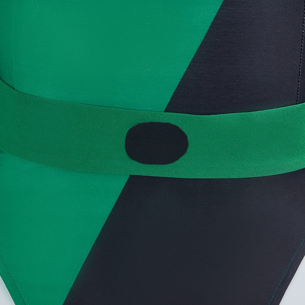 Women's Shego Cosplay Costume - Green Supervillain Jumpsuit with Gloves & Stockings | Halloween, Comic Con, Anime Convention Outfit | Perfect for Cosplay Events & Dress-Up Parties