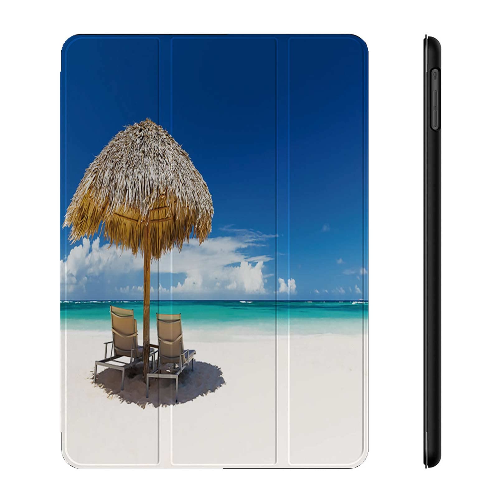 **Waterproof iPad Air 5th/4th Generation Case 10.9 Inch - Lightweight Slim Cover with Umbrella Holder & Sand-Resistant Design - Perfect for Beach, Pool, and Outdoor Travel**