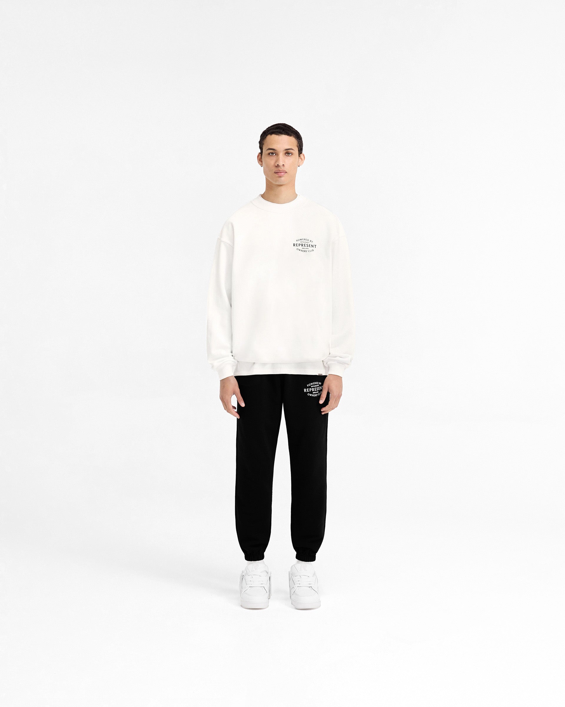 Represent Owners Club Stamp Sweater - Premium Cotton Crewneck Pullover for Men & Women | Streetwear Fashion, Casual Comfort | Perfect for Urban Outfits, Lounge Wear & Cool Weather