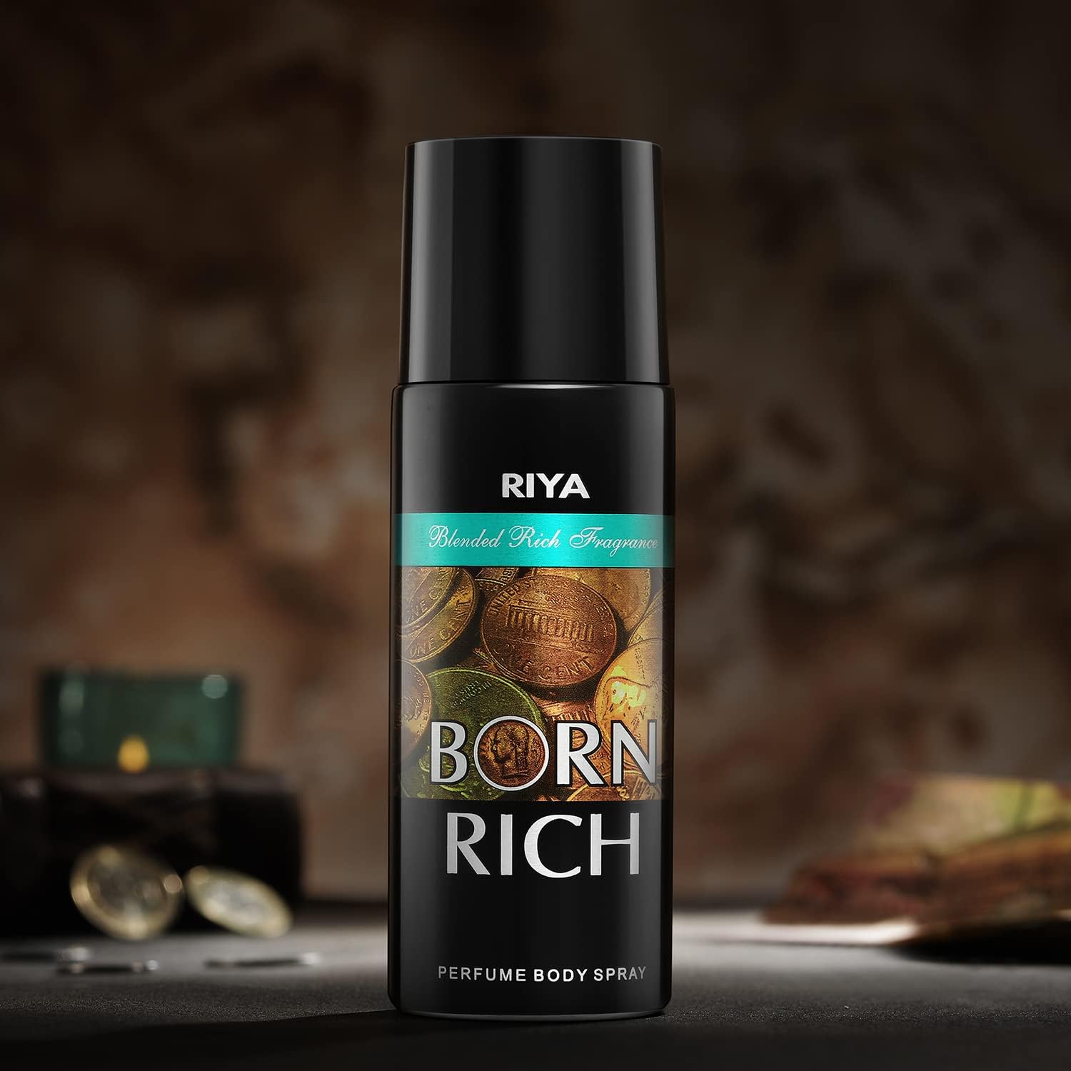 Riya Born Rich Unisex Perfume & Body Spray Set - 100ml Eau de Parfum & 150ml Body Mist - Long Lasting Fragrance for Men & Women | Perfect for Daily Wear, Date Nights & Special Occasions