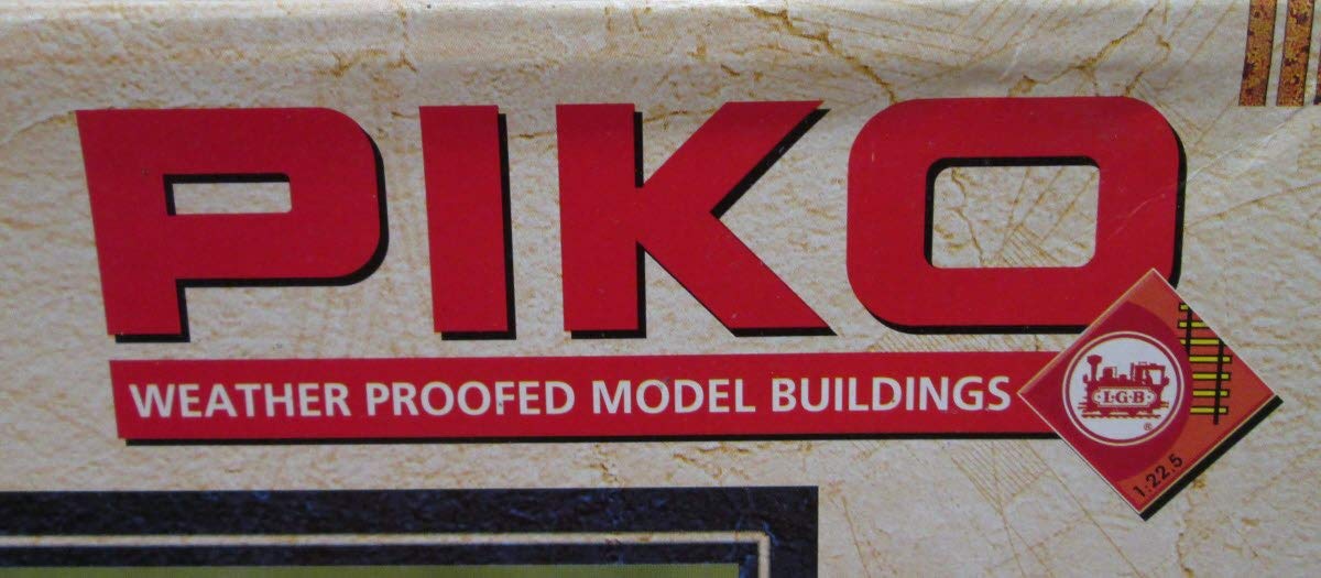 Piko 62049 G Scale Model Train Refinery Loading Dock - Realistic Railroad Scenery for Garden & Indoor Train Layouts