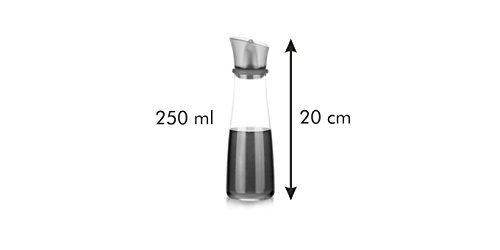 Premium Tescoma 8.5oz Vinegar Dispenser Bottle with No-Drip Spout - Perfect for Kitchen, Salad Dressing & Cooking Oil Storage