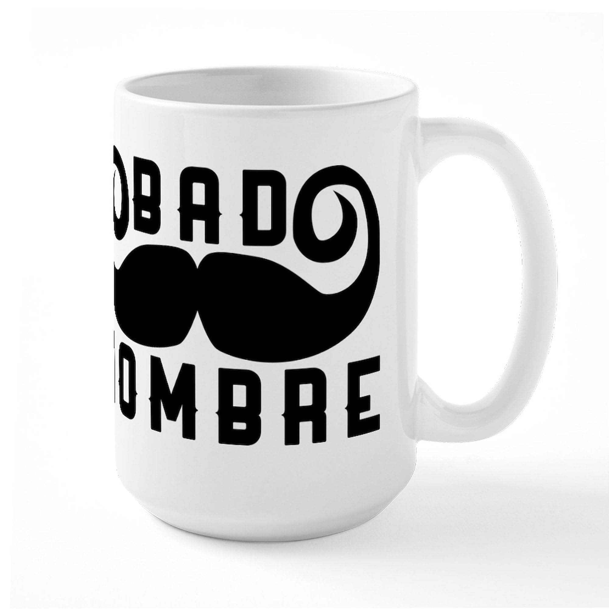 Bad Hombre 15 oz (444 ml) Ceramic Coffee Mug - Funny Novelty Gift for Men & Women - Perfect for Office, Home, or Camping Use