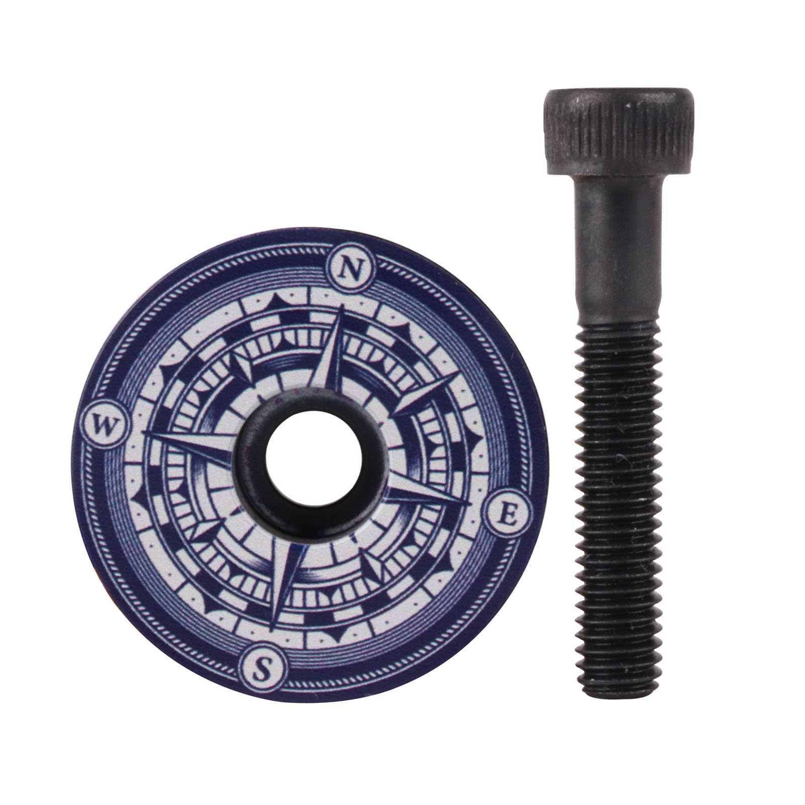 Premium Aluminum Alloy Bike Headset Stem Top Cap 1-1/8