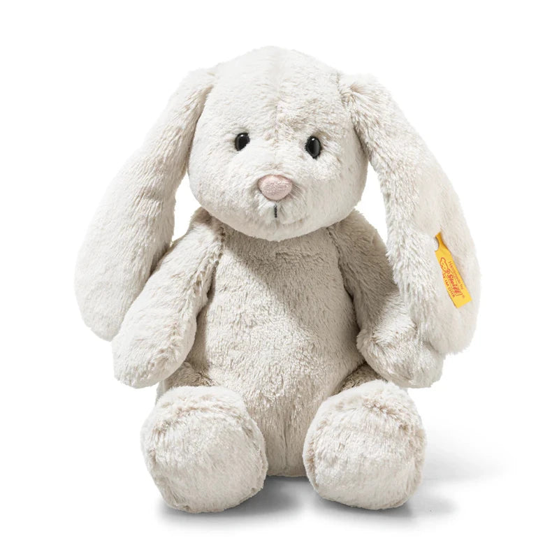 Hoppie Rabbit Night Light Soft Toy - Cute Plush Bunny with LED Glow for Kids' Bedroom, Nursery, and Sleep Comfort
