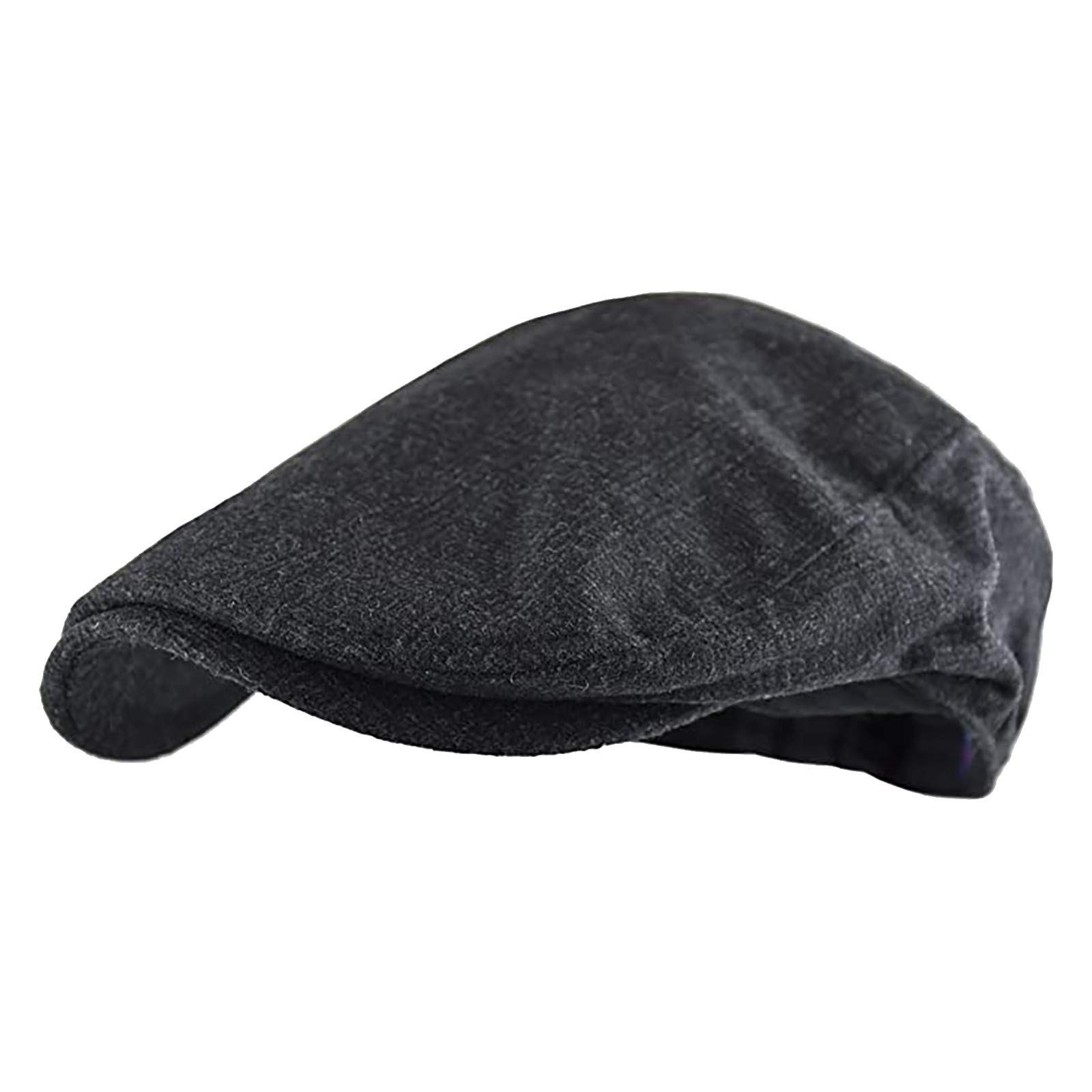 Women's Winter Plaid Beret Hat - Soft, Warm & Breathable Retro Baseball Cap for Casual Wear & Outdoor Training - Perfect for Hiking, Running & Cold Weather Fashion