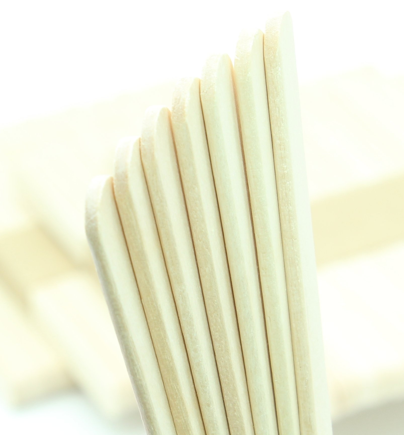 Natural Wooden Popsicle Sticks for Ice Pop Maker - 200 Count, BPA-Free for Homemade Frozen Treats, Ice Cream & DIY Desserts - Perfect for Summer Parties, Kids Snacks & Healthy Frozen Yogurt