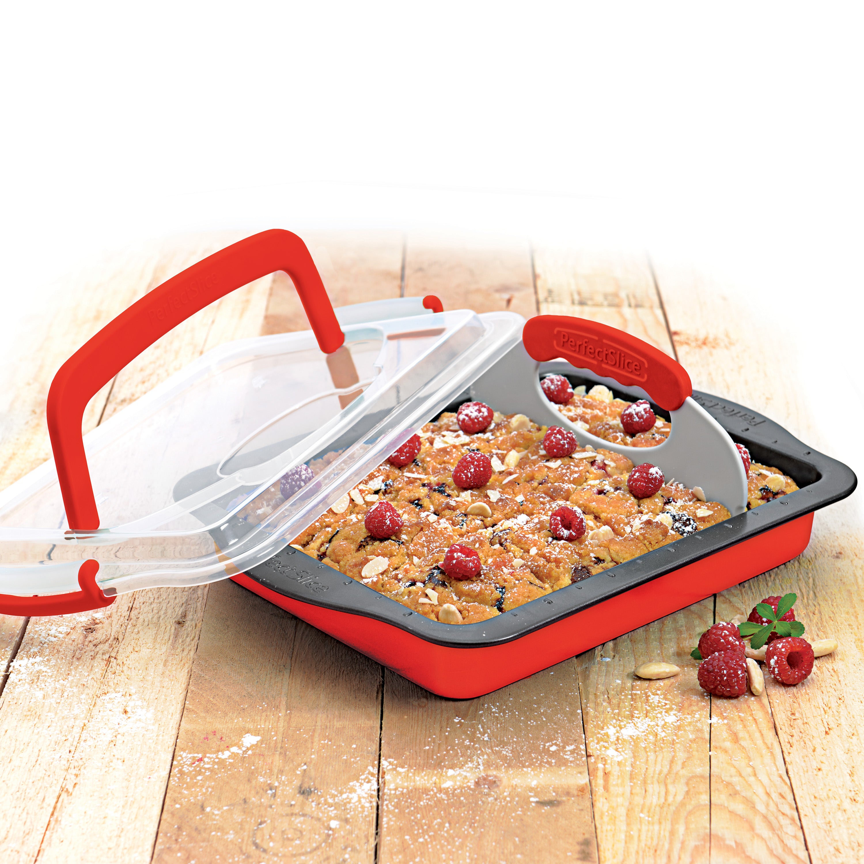 BergHOFF Perfect Slice 5-Piece Nonstick Bakeware Set - Oven Safe Baking Pans for Cakes, Pies & Desserts - Perfect for Home Bakers & Holiday Cooking