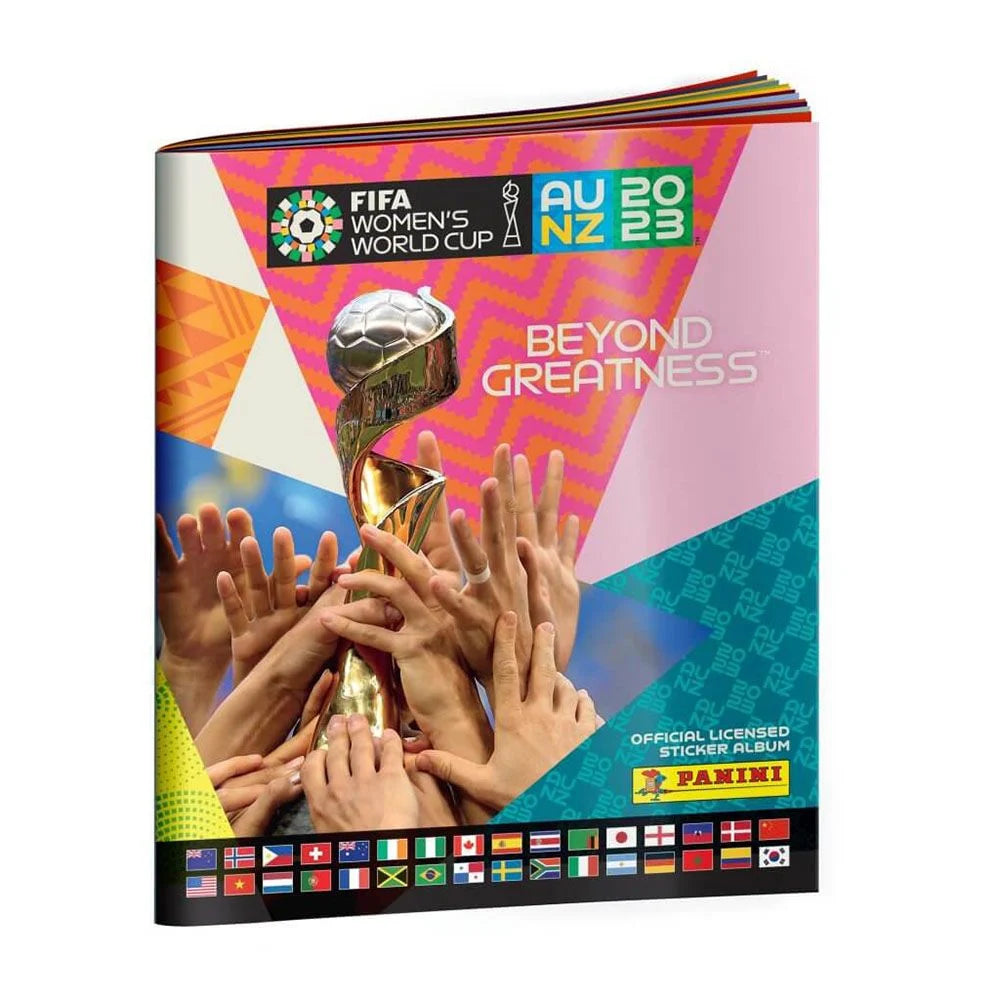 2023 FIFA Women's World Cup Official Sticker Album by Panini - Collectible Soccer Trading Cards for Fans & Players | Perfect for Sports Memorabilia Collections & Gift Giving