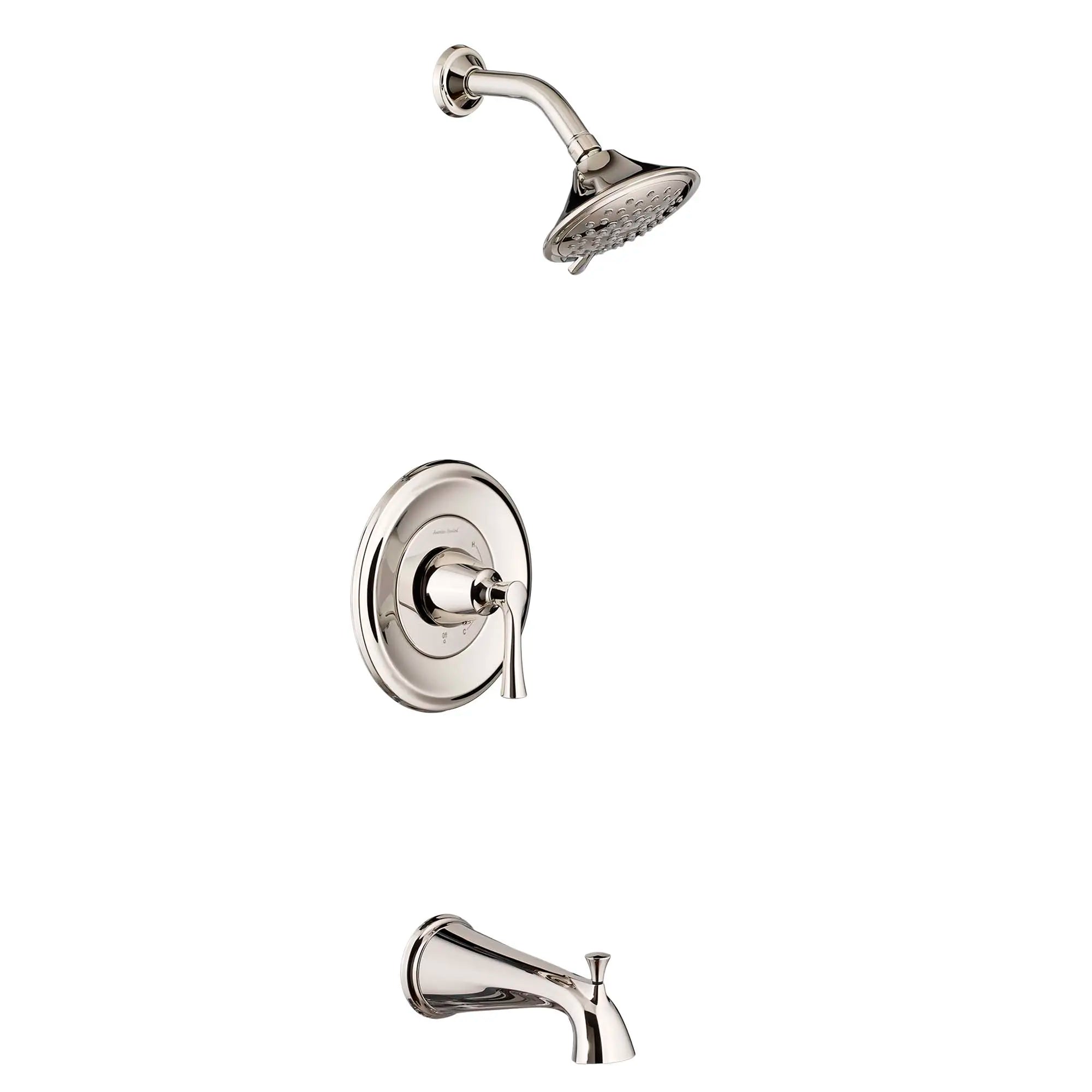 2.5 GPM Luxury Tub and Shower Trim Kit with 3-Function Showerhead & Lever Handle - Perfect for Bathroom Renovation & Spa-Like Shower Experience