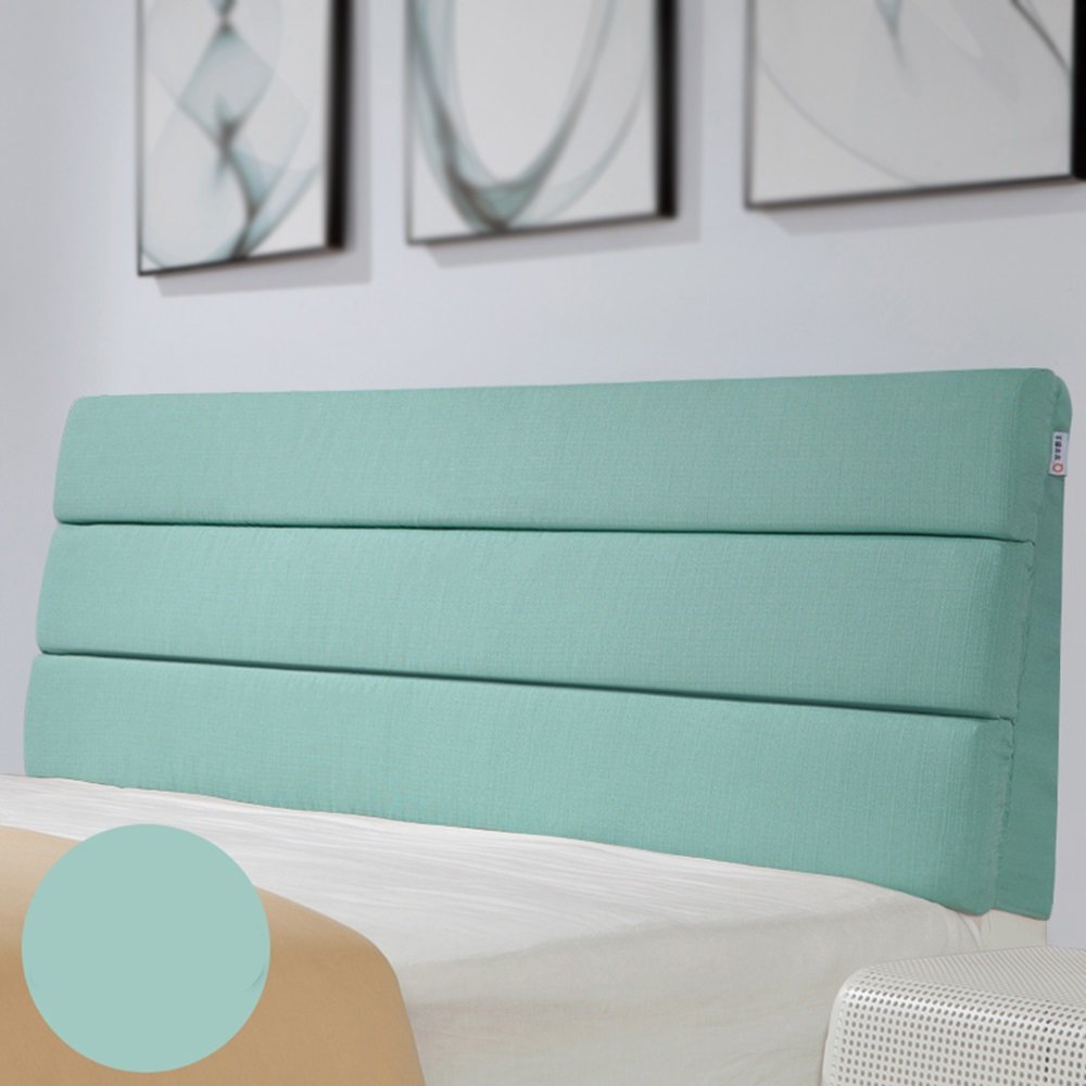Large Comfort Backrest Cushion for Bed - Soft Washable Cotton Pillow Support for Double Beds & Headboards - Perfect for Reading, Relaxing, or Watching TV in Bed