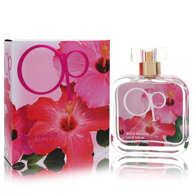 Ocean Pacific Eau De Parfum Spray for Women - 3.4 oz Beach Paradise Scent | Long-Lasting Comfortable Fragrance | Perfect for Summer, Beach Vacations & Everyday Wear
