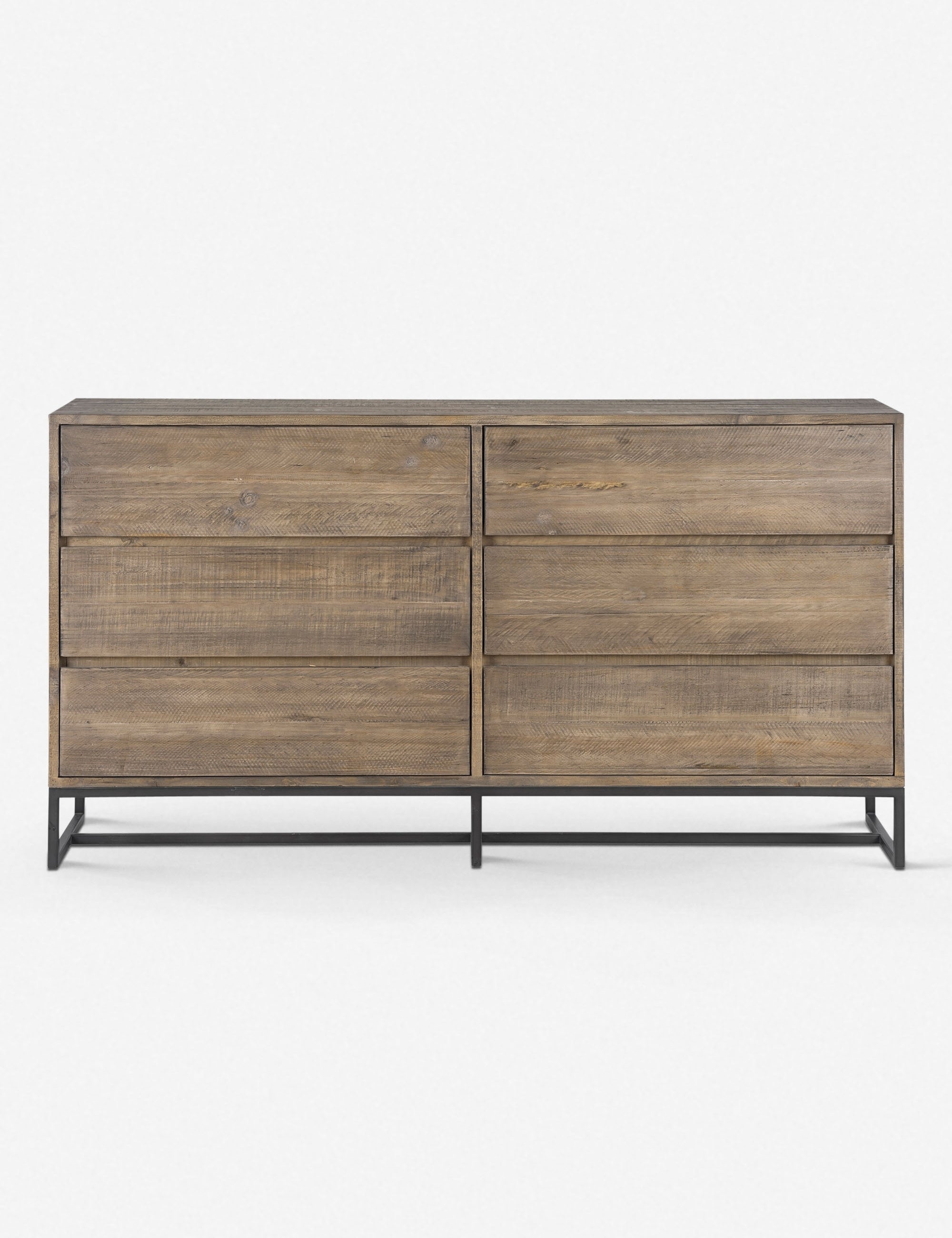 Rezi Dresser - Modern Wooden Dresser with 6 Drawers for Bedroom Storage | Perfect for Organizing Clothes, Accessories & Home Decor