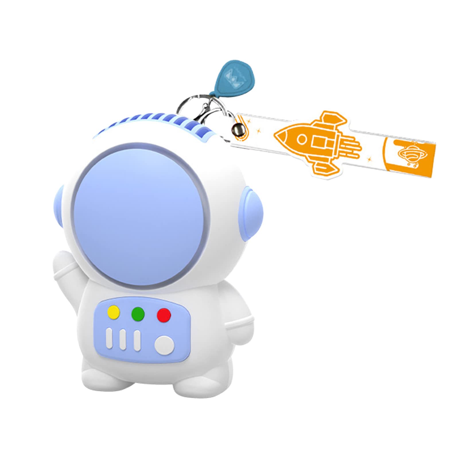 Mini USB Astronaut Bladeless Fan - Portable Handheld Desktop Fan for Office & Travel