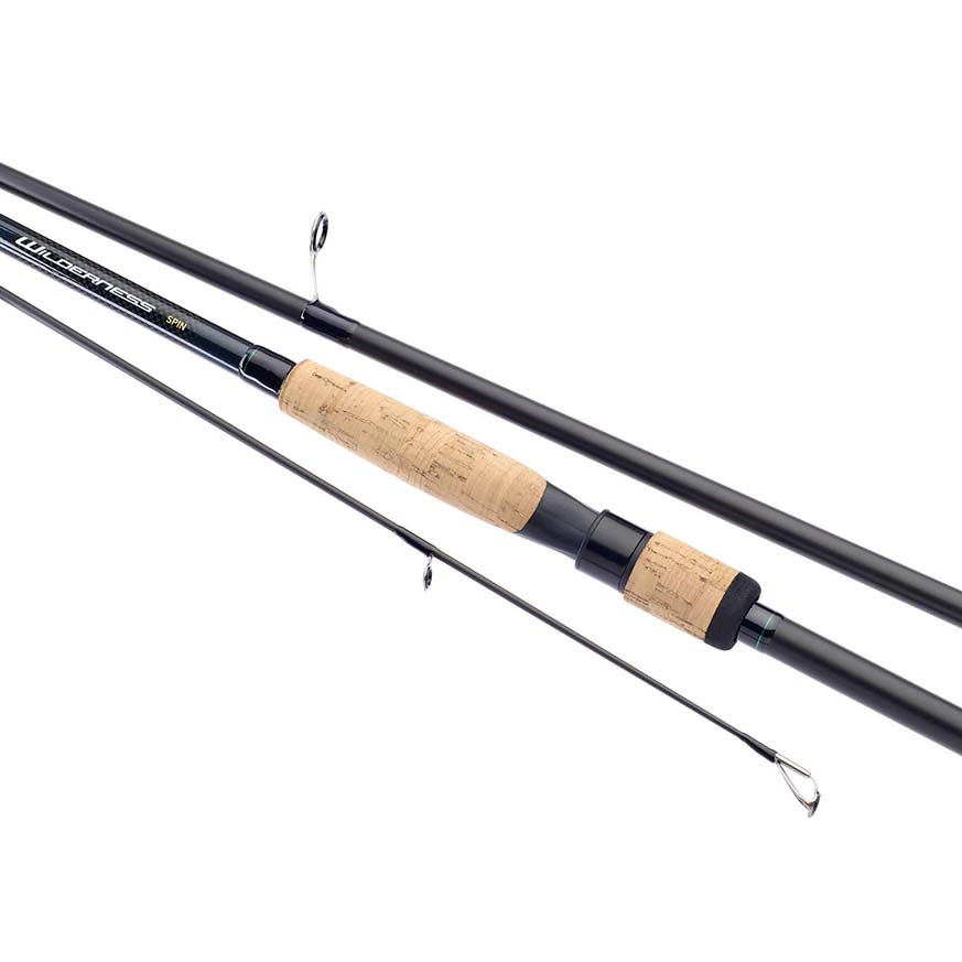 Daiwa Wilderness Spinning Rods - Lightweight Graphite Fishing Rods for Freshwater & Saltwater - Perfect for Bass, Trout, and Walleye Fishing