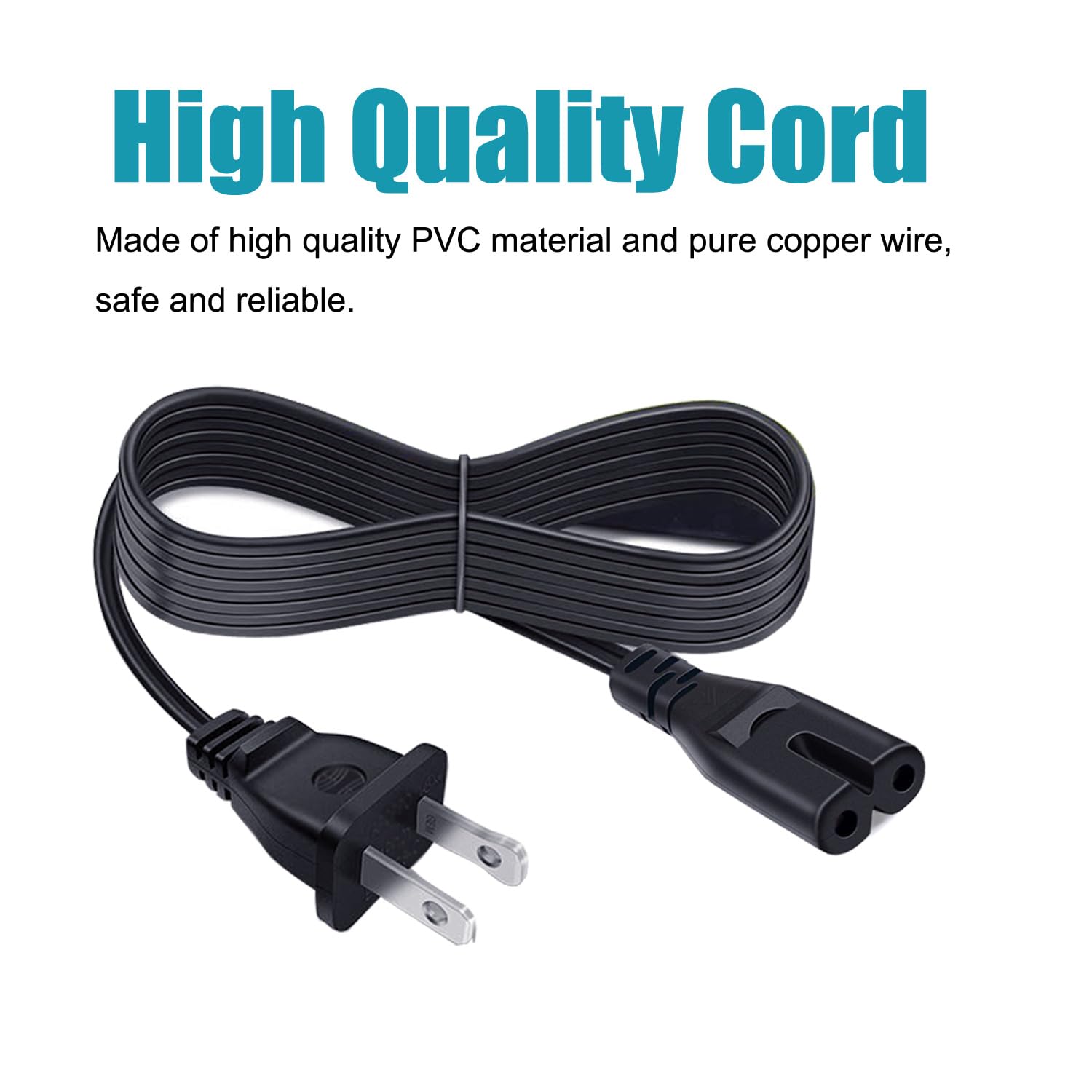 8ft AC Power Cord Replacement for Klipsch R-120SW 12