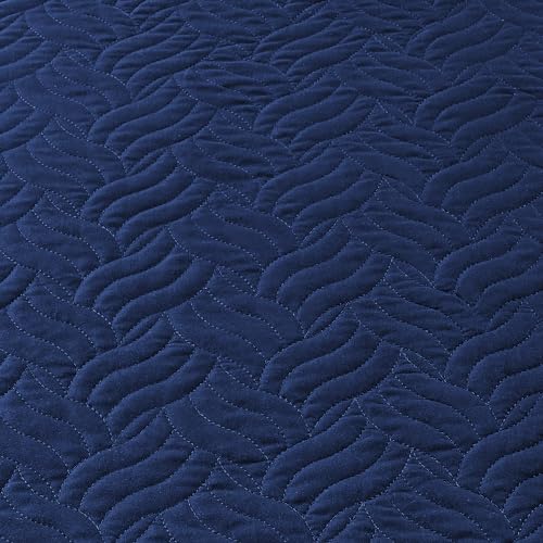 Wave Pattern Navy