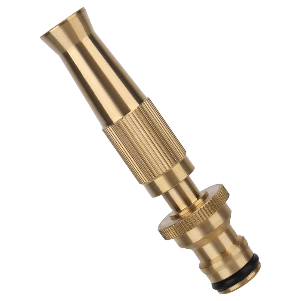 High Pressure Spray Nozzle Hose - Leak-Proof Copper Rust-Proof Self-Sealing Garden Hose Nozzle for Home, Car Washing & Outdoor Cleaning | Perfect for Lawn Care, Vehicle Detailing & Plant Watering