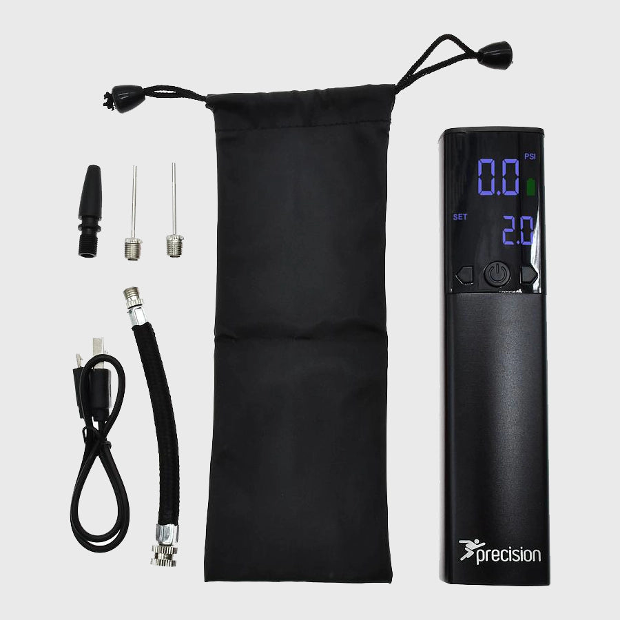 Rechargeable Electric Rugby Ball Pump - Fast Inflation for Training & Games | Portable Air Pump for Rugby, Soccer, Football | Perfect for Sports Practice, Gym, and Outdoor Play