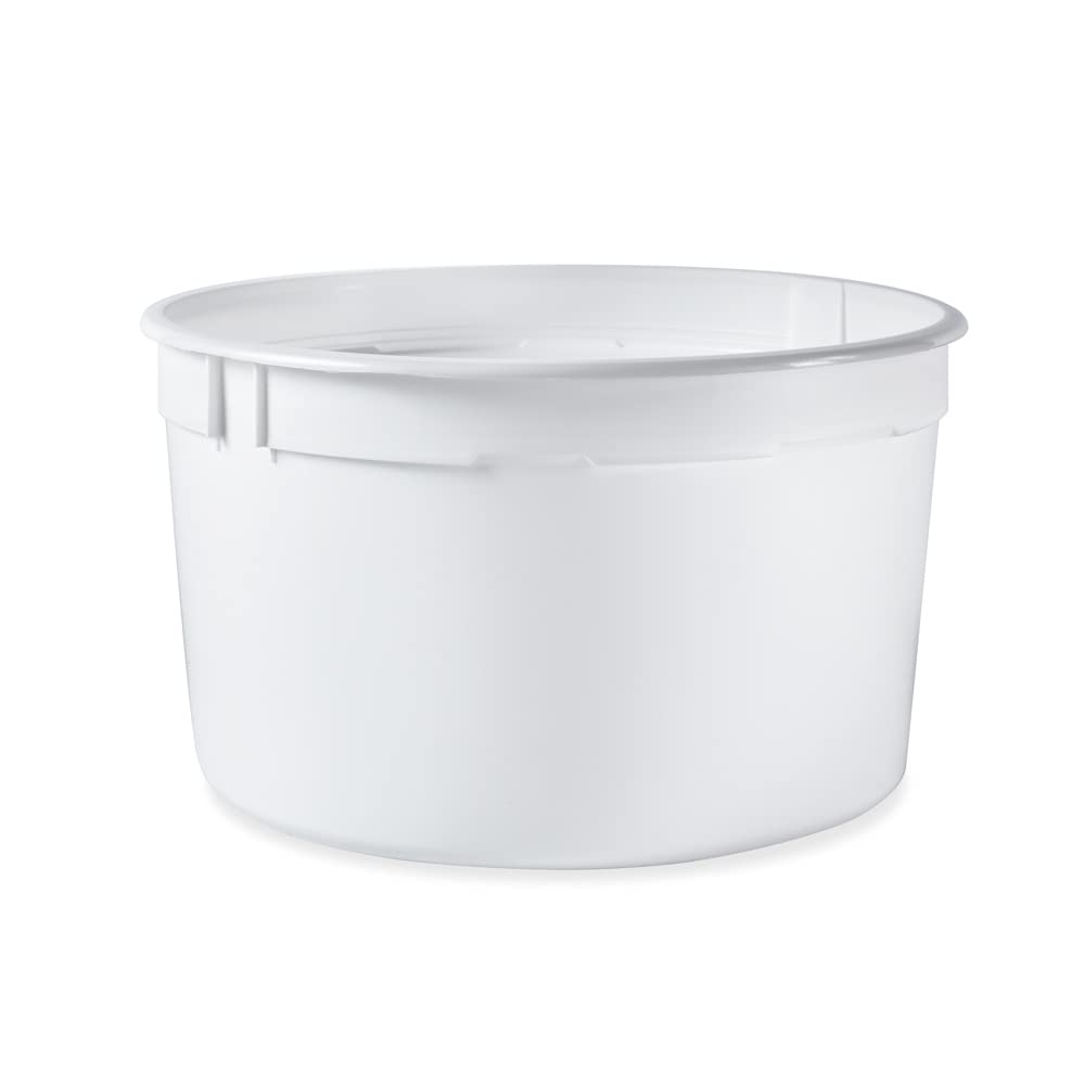 1 Gallon (128 oz) BPA Free Plastic Food Storage Containers with Lids - 100 Pack | Microwave & Freezer Safe | Meal Prep, Leftovers, Bulk Food Storage | ePackageSupply