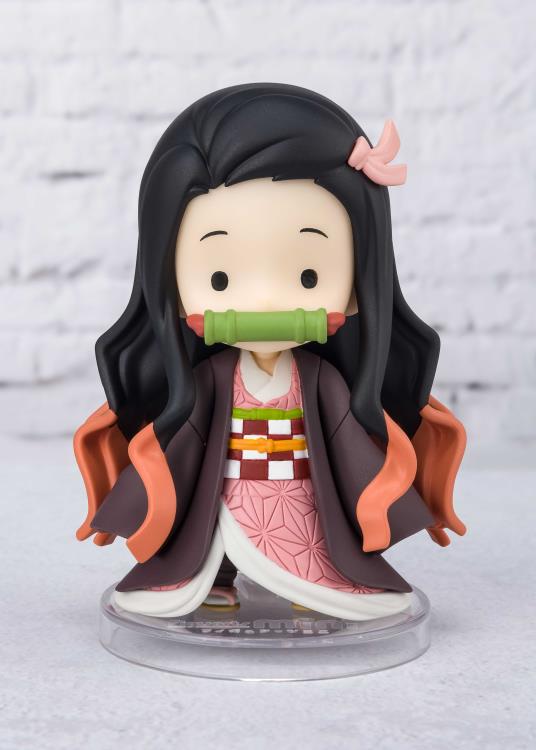 Bandai Figuarts Mini #052 Demon Slayer Kimetsu no Yaiba Nezuko Kamado Action Figure - Anime Collectible for Fans, Display & Gift for Cosplay Enthusiasts