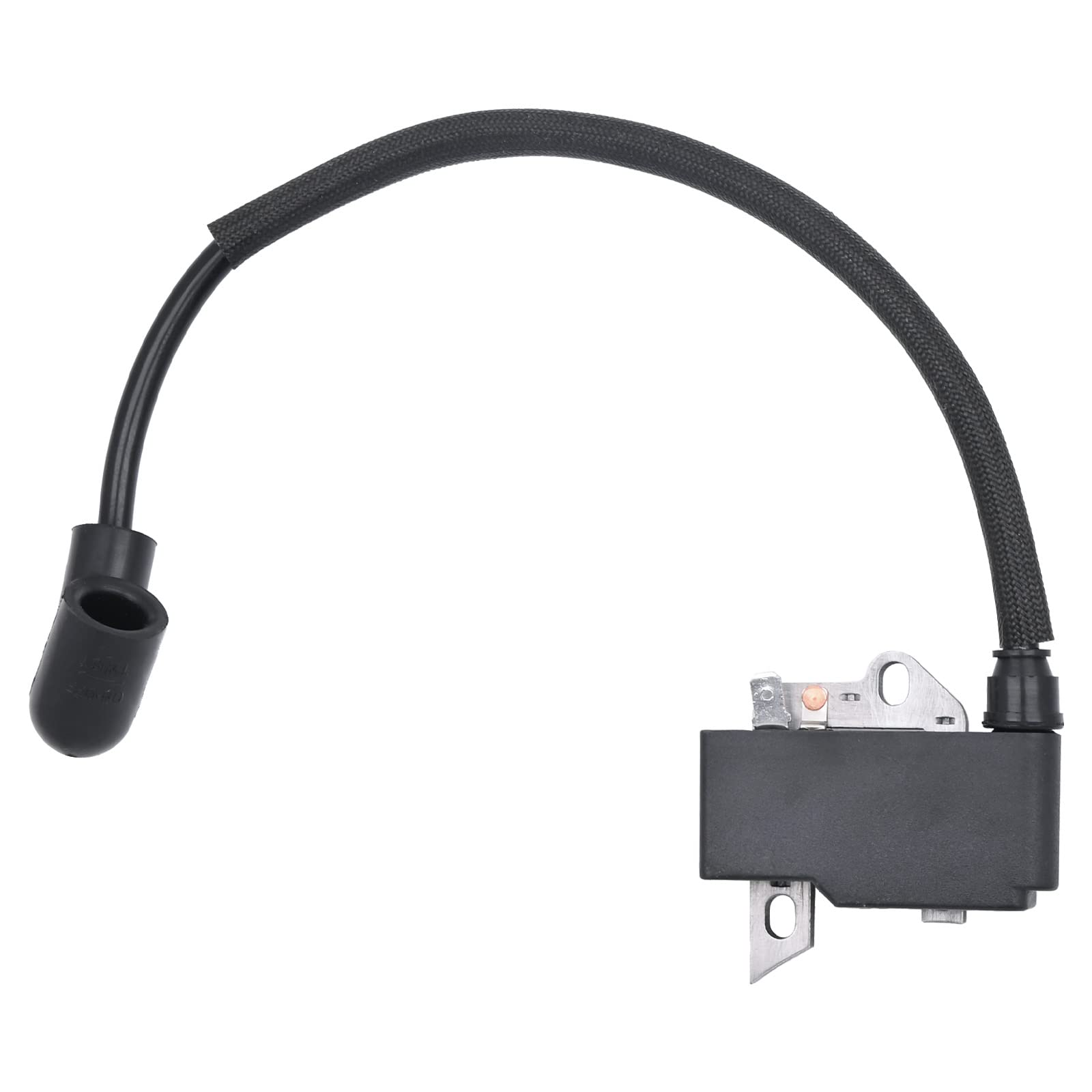 Aylux 545046701 Ignition Coil Module with Spark Plug Compatible for Husqvarna 125C 125E 125L 125R 125RJ 125LDX 128L 128C 128R 128LDX Trimmer Edger Brushcutter - Replacement Part for Lawn Maintenance & Landscaping Tools