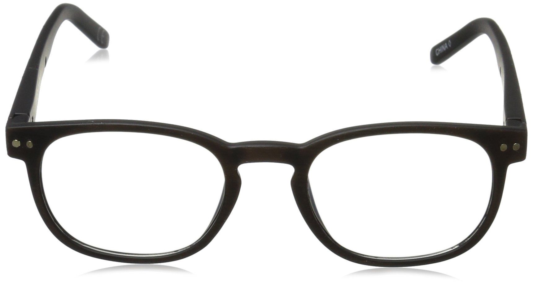 Foster Grant P301 Square Reading Glasses +1.50 to +4.00 Strength – Lightweight & Stylish for Women & Men – Perfect for Reading, Computer Use & Close Work
