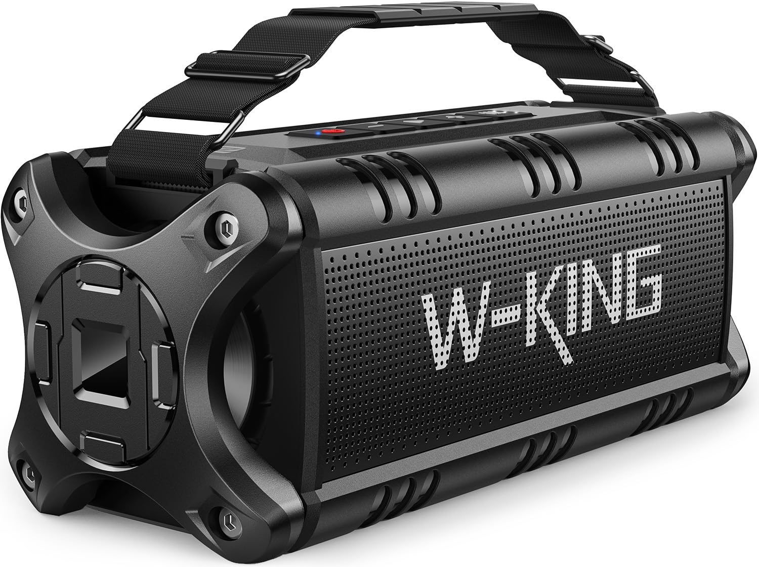 W-KING 90W Bluetooth Speaker with Deep Bass, IPX6 Waterproof, 40H Playtime - Wireless Portable Speaker for Home, Party, Camping, Beach & Outdoor Adventures | Bluetooth 5.0, Stereo Pairing, TF Card & NFC Support