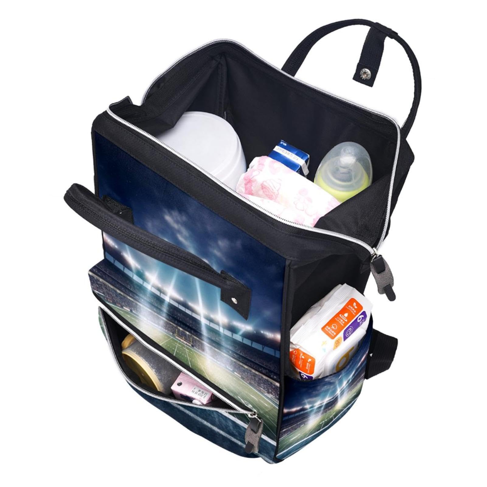 Men's & Women's Travel Backpack - Durable & Stylish for American Football & Soccer Stadiums - Perfect for Travel, Sports & Outdoor Adventures