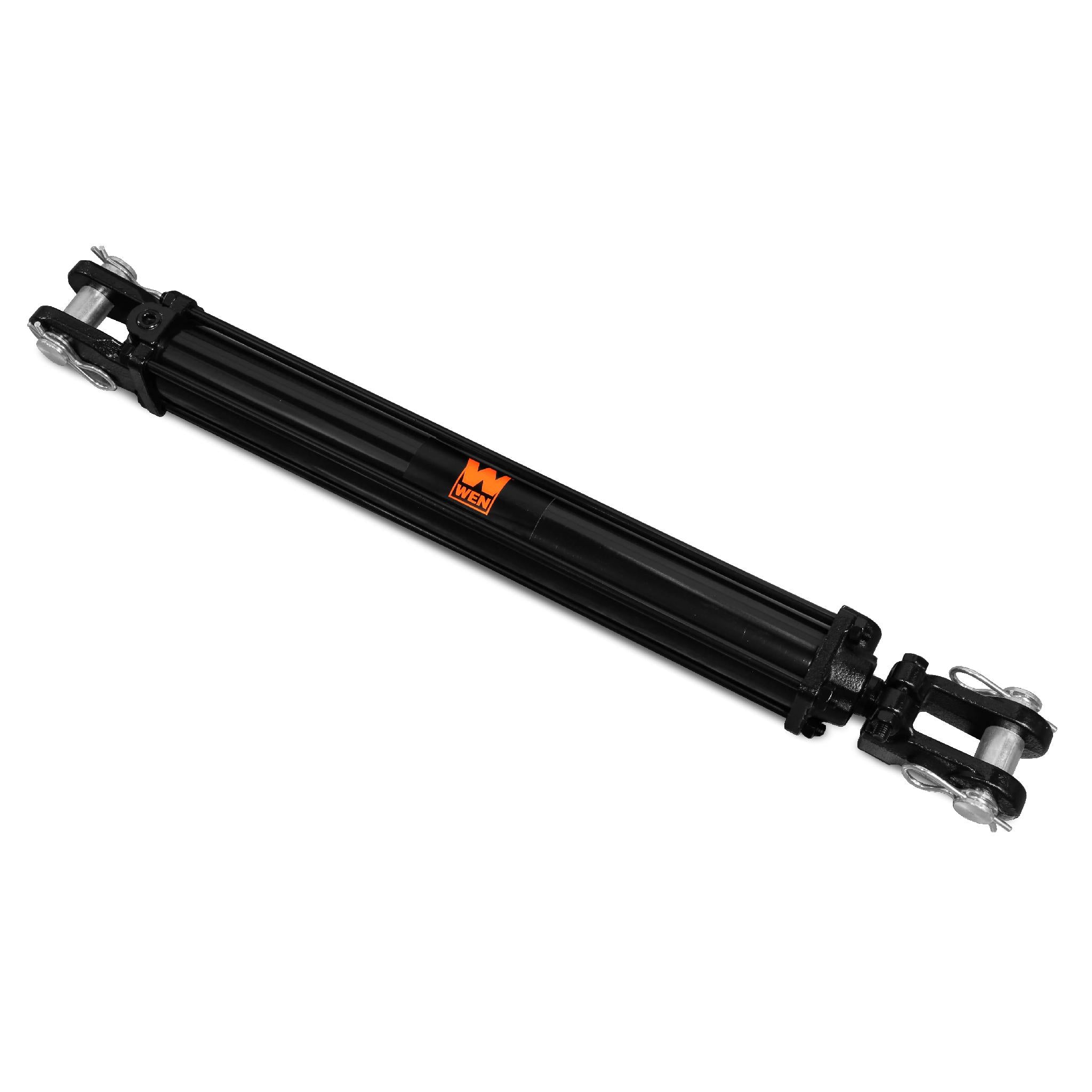 WEN TR2016 2500 PSI Hydraulic Cylinder - 2 Inch Bore, 16 Inch Stroke for Heavy-Duty Construction and Industrial Equipment