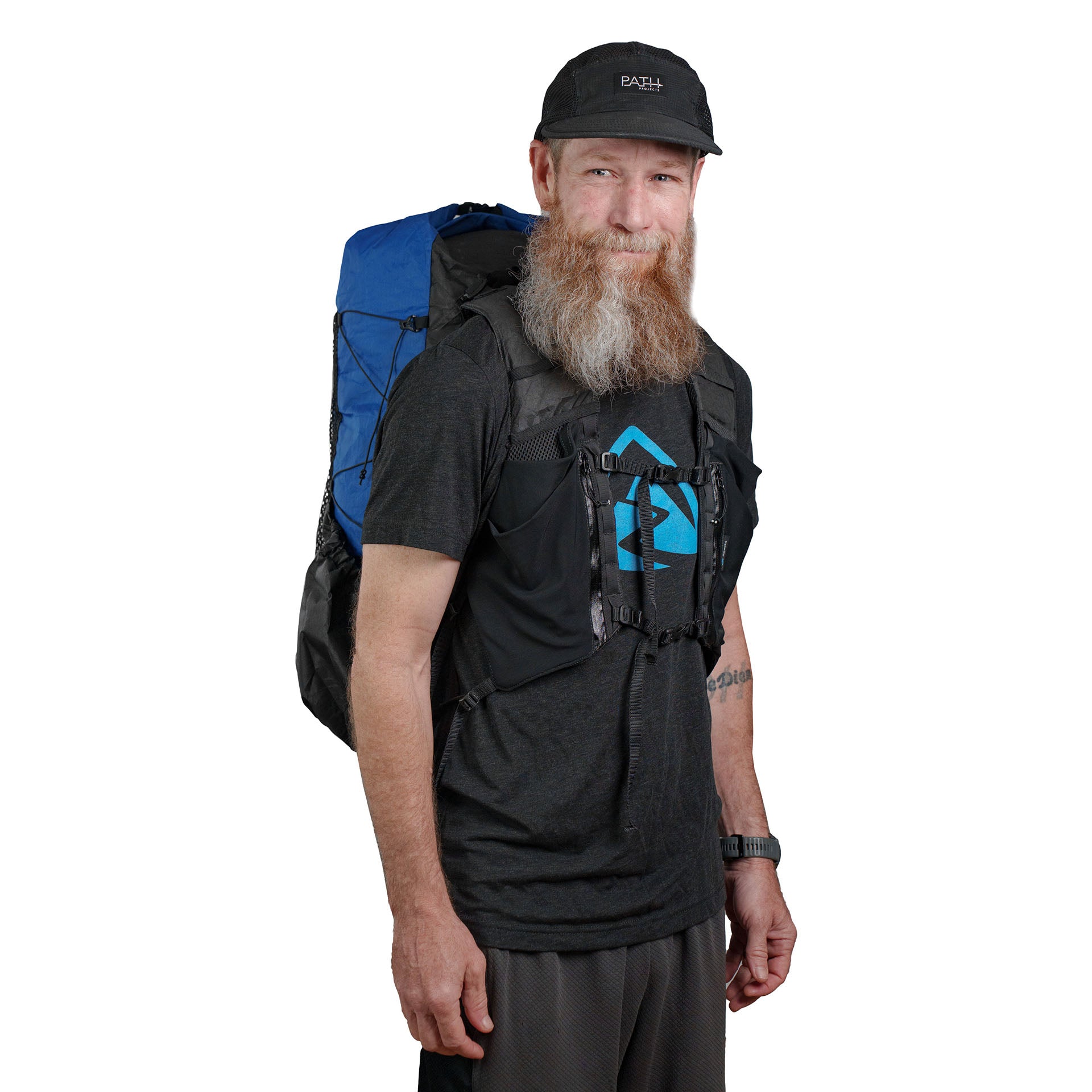 Nero Ultra 38L Waterproof Hiking Backpack - Lightweight Travel Backpack for Men & Women - Perfect for Camping, Trekking, and Outdoor Adventures