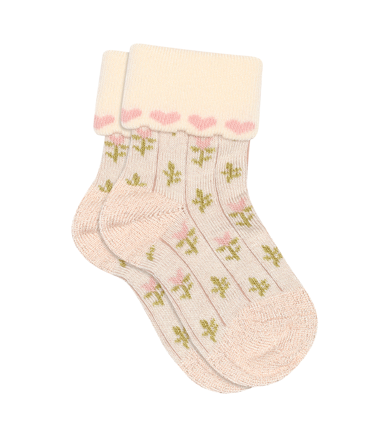 Nova Flower Socks - Women's Cotton Ankle Socks with Floral Design | Comfortable & Breathable for Daily Wear, Workout, Yoga, and Casual Outfits