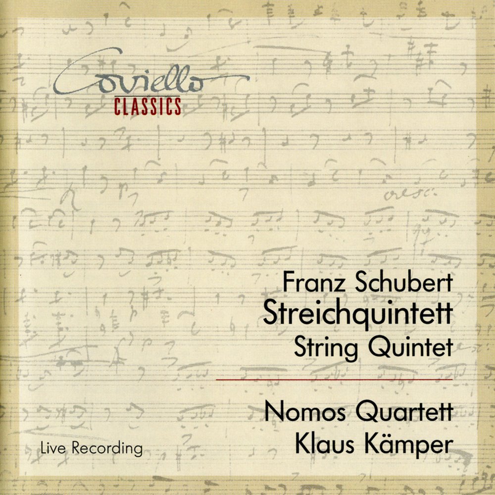 String Quintet in C Major D 9 - Classical Music for Quintet Performances, Chamber Music Concerts & Home Listening