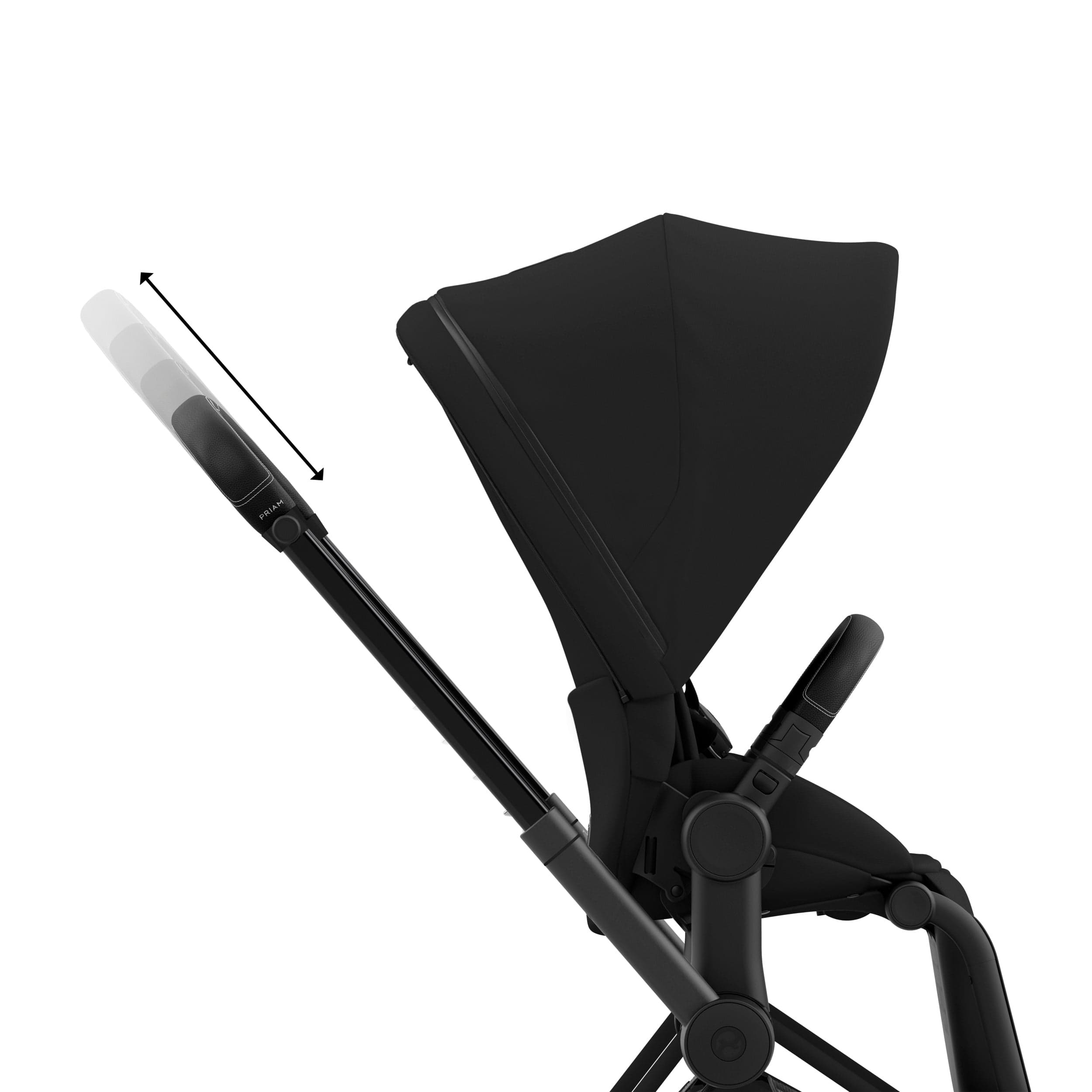 Cybex Priam 4 Luxury Stroller - Lightweight Aluminum Frame with All-Terrain Wheels | Perfect for Urban Walking, Jogging & Family Outings