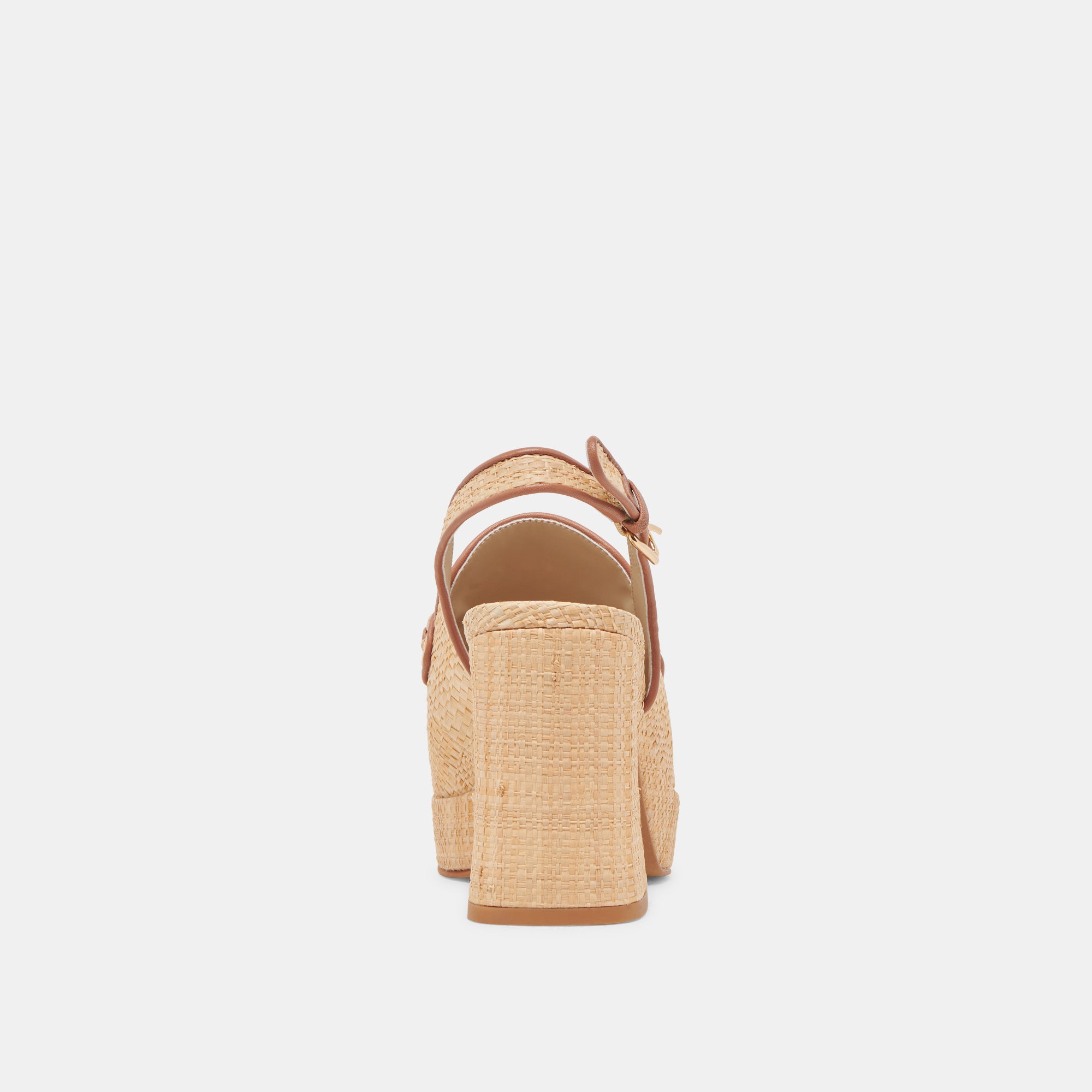 SIRUS Women's Natural Raffia High Heels Sandals - Comfortable Summer Wedges for Beach, Party & Casual Outfits