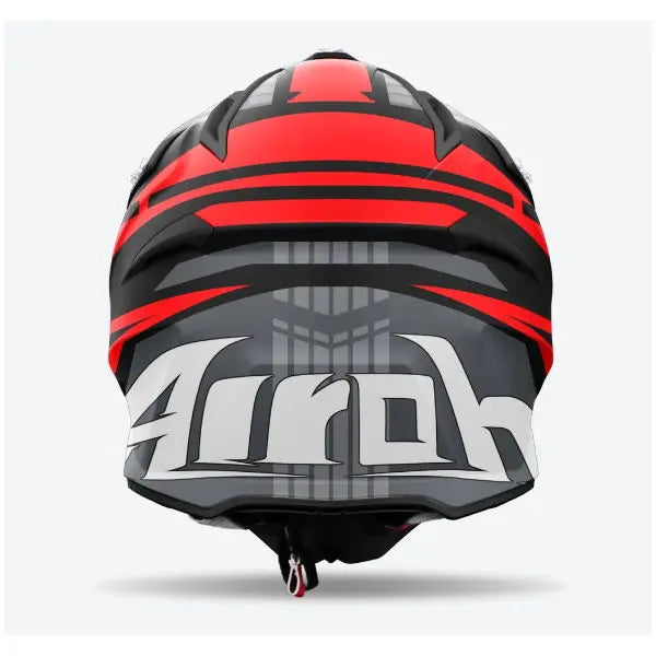 Airoh Aviator Ace 2 Ground Matt Orange Motorcycle Helmet - Lightweight & DOT Certified for Street & Off-Road Riding - Perfect for Adventure Tours & Daily Commutes