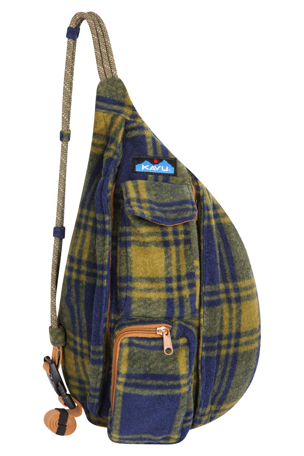 KAVU Mini Polar Rope Sling Crossbody Bag - Lightweight Fleece Polyester Purse for Women - Perfect for Travel, Hiking & Everyday Use