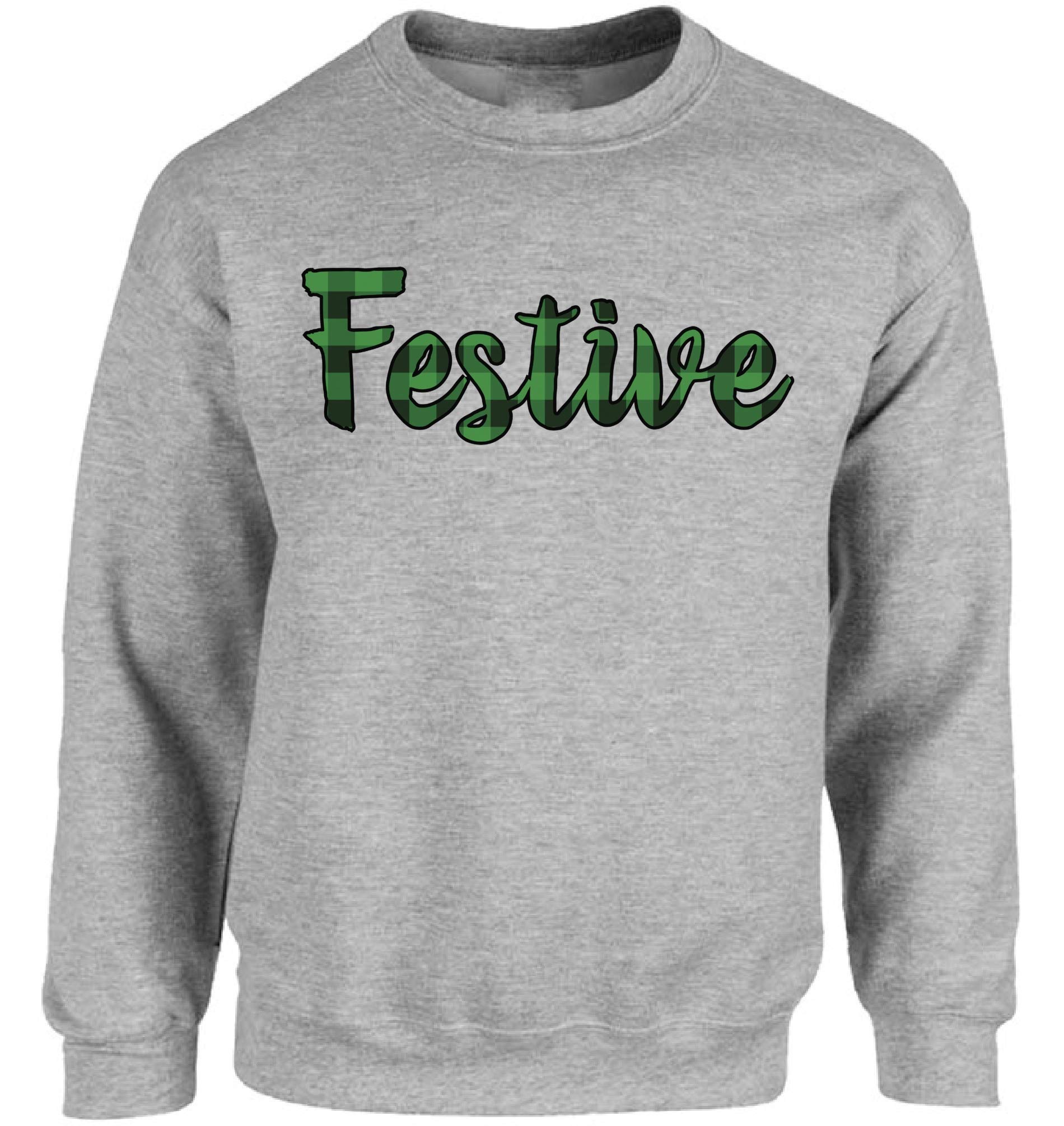 Festive AF Sweatshirt | Ugly Christmas Sweater | Holiday Party Outfit for Women & Men | Cozy Winter Pullover for Xmas Gatherings & Office Parties