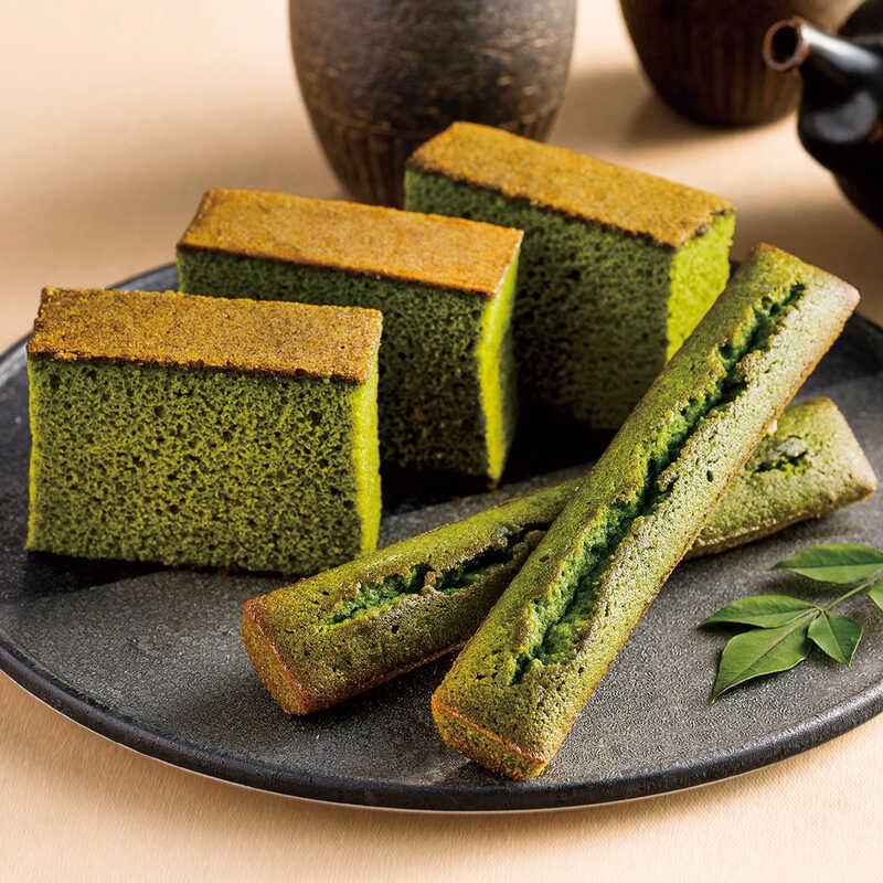 Premium Uji Matcha Green Tea Financier Cakes - 5 Pack | Authentic Japanese Dessert for Afternoon Tea, Office Snacks & Gift Giving