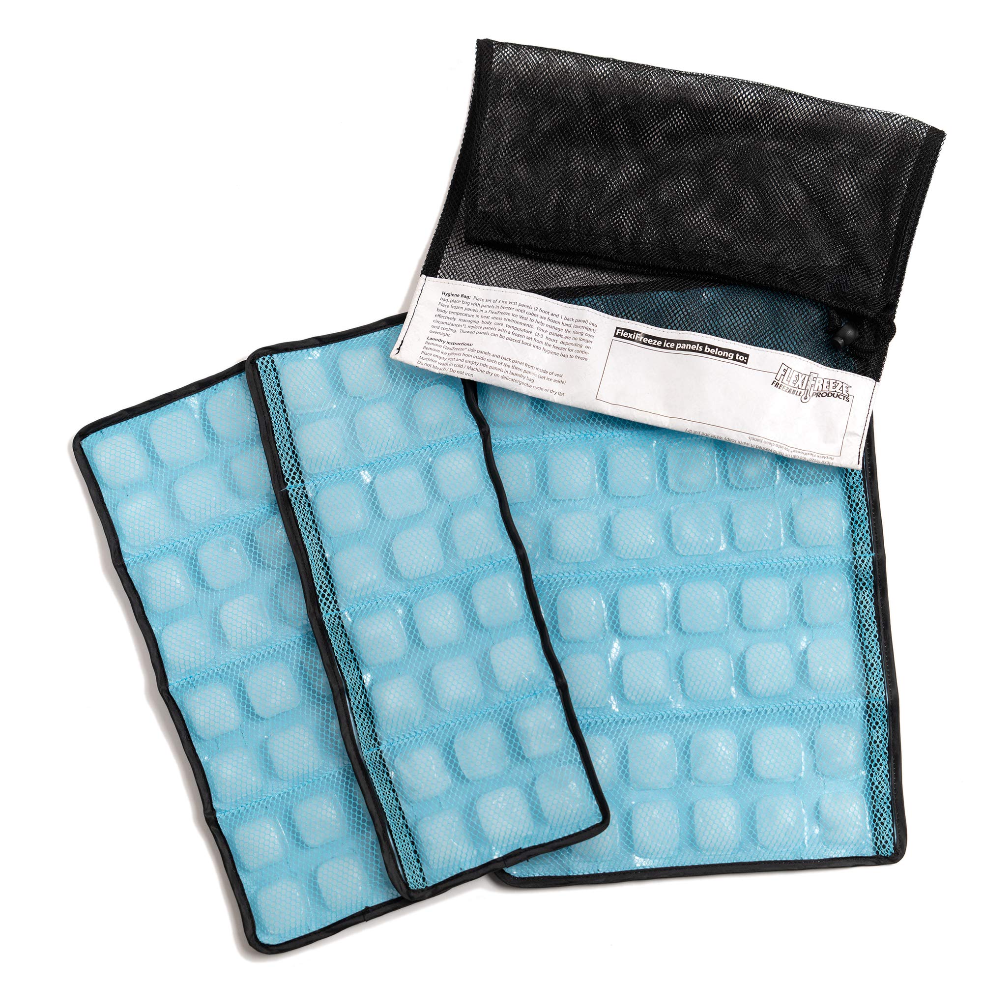 FlexiFreeze Ice Vest - Professional Cooling Vest with Refill Panel & Travel Cooler for Hot Weather - Perfect for Outdoor Work, Sports & Heat Relief